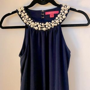 Lilly Pulitzer Shawn Maxi Dress Navy XS